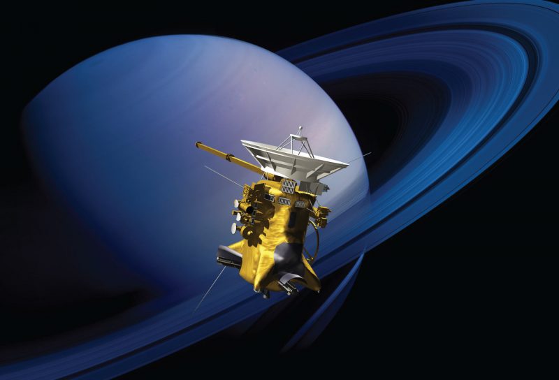Cassini In Orbit